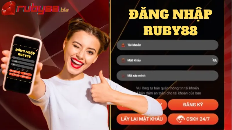 Đăng nhập Ruby88 trên các nền tảng cực kỳ đơn giản