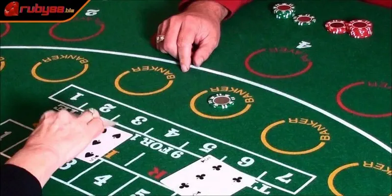 Luật chơi live Baccarat tại nhà cái Ruby88 